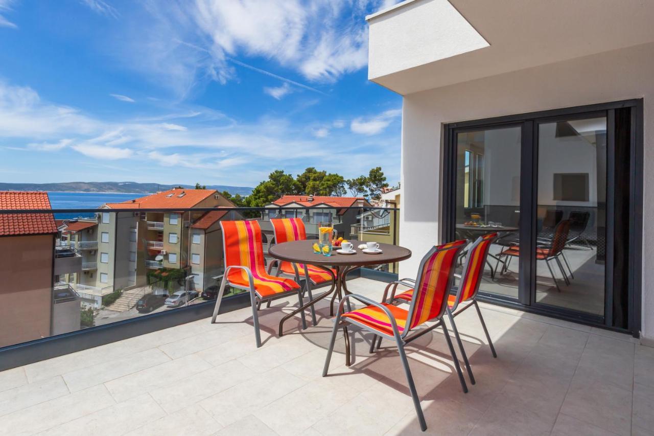 Luxury 2 Bedroom Apartment With Sea View Baška Voda Eksteriør bilde