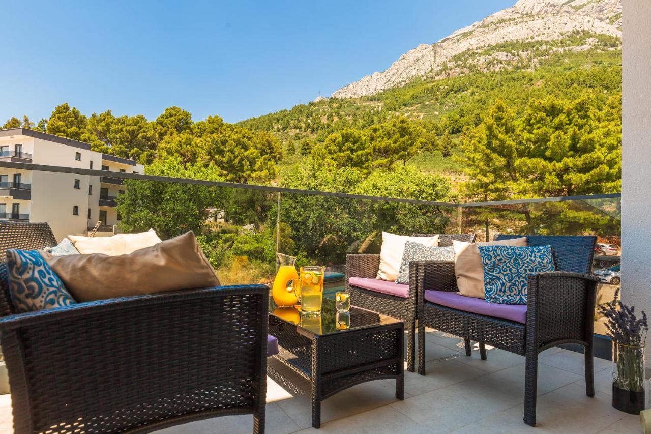 Luxury 2 Bedroom Apartment With Sea View Baška Voda Eksteriør bilde